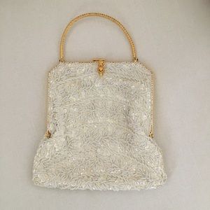 Gorgeous Hand made Vintage Beaded Purse